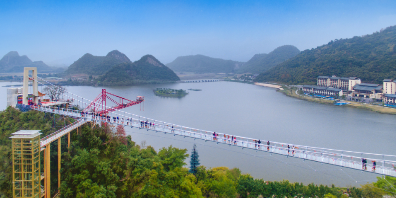 天宫玻璃桥 - 星际高球联盟-中国精英人士高尔夫旅游度假实景