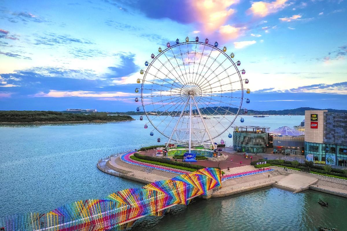 湾区之光摩天轮 - 海口观澜湖高尔夫球场预订-海南高尔夫旅游攻略推荐