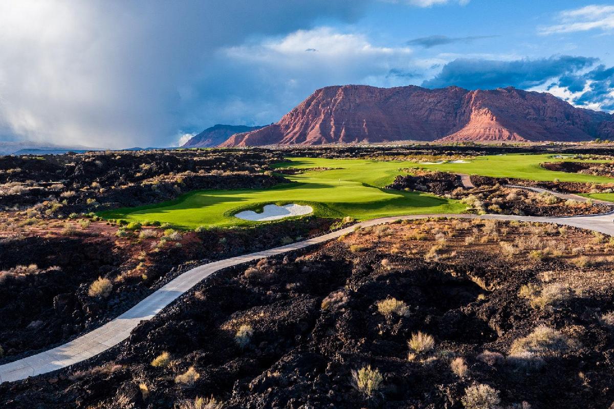 犹他州黑色沙漠·1球1晚 - 星际高球联盟-中国精英人士高尔夫旅游度假实景