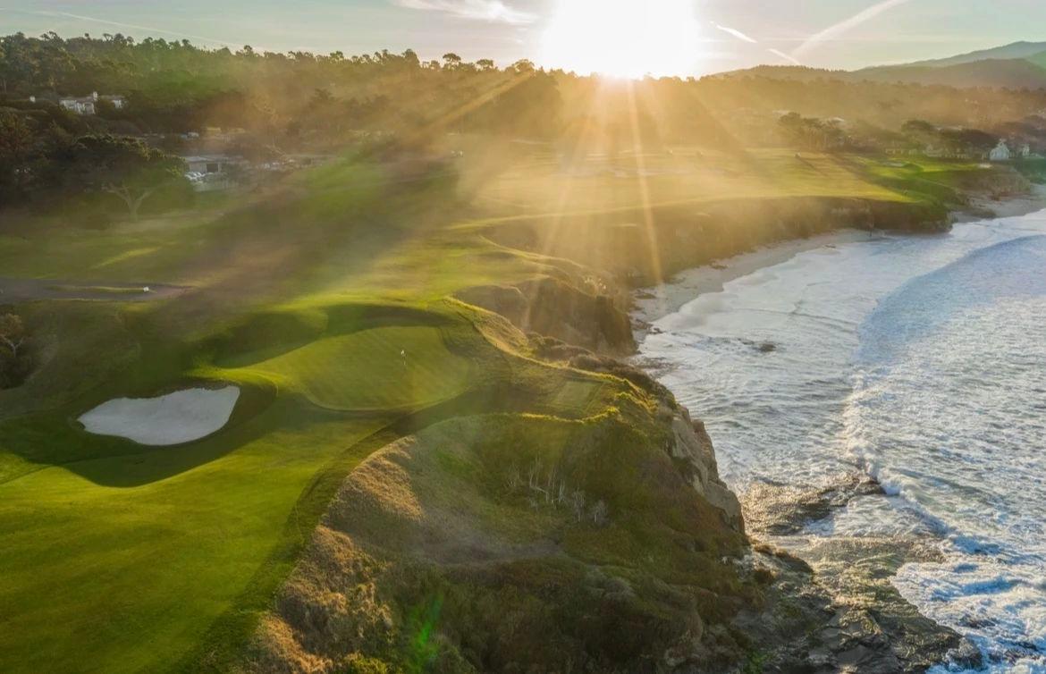 美国加州圆石滩/西班牙湾·2球2晚 - 阳江保利银滩高尔夫套票-海滨高尔夫旅游1球1晚套餐