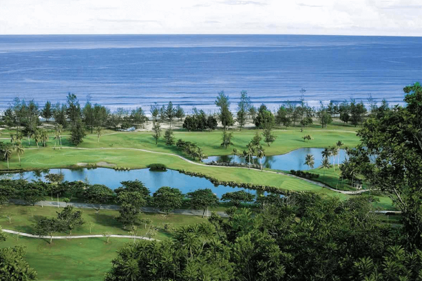 沙巴文莱·7晚5球 - 阳江保利银滩高尔夫套票-海滨高尔夫旅游1球1晚套餐