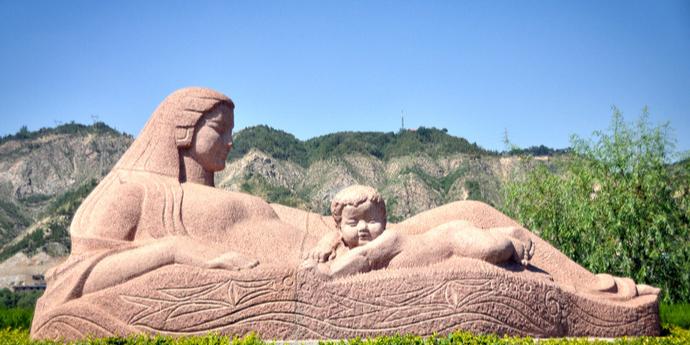 黄河母亲像 - 星际高球联盟-中国精英人士高尔夫旅游度假实景