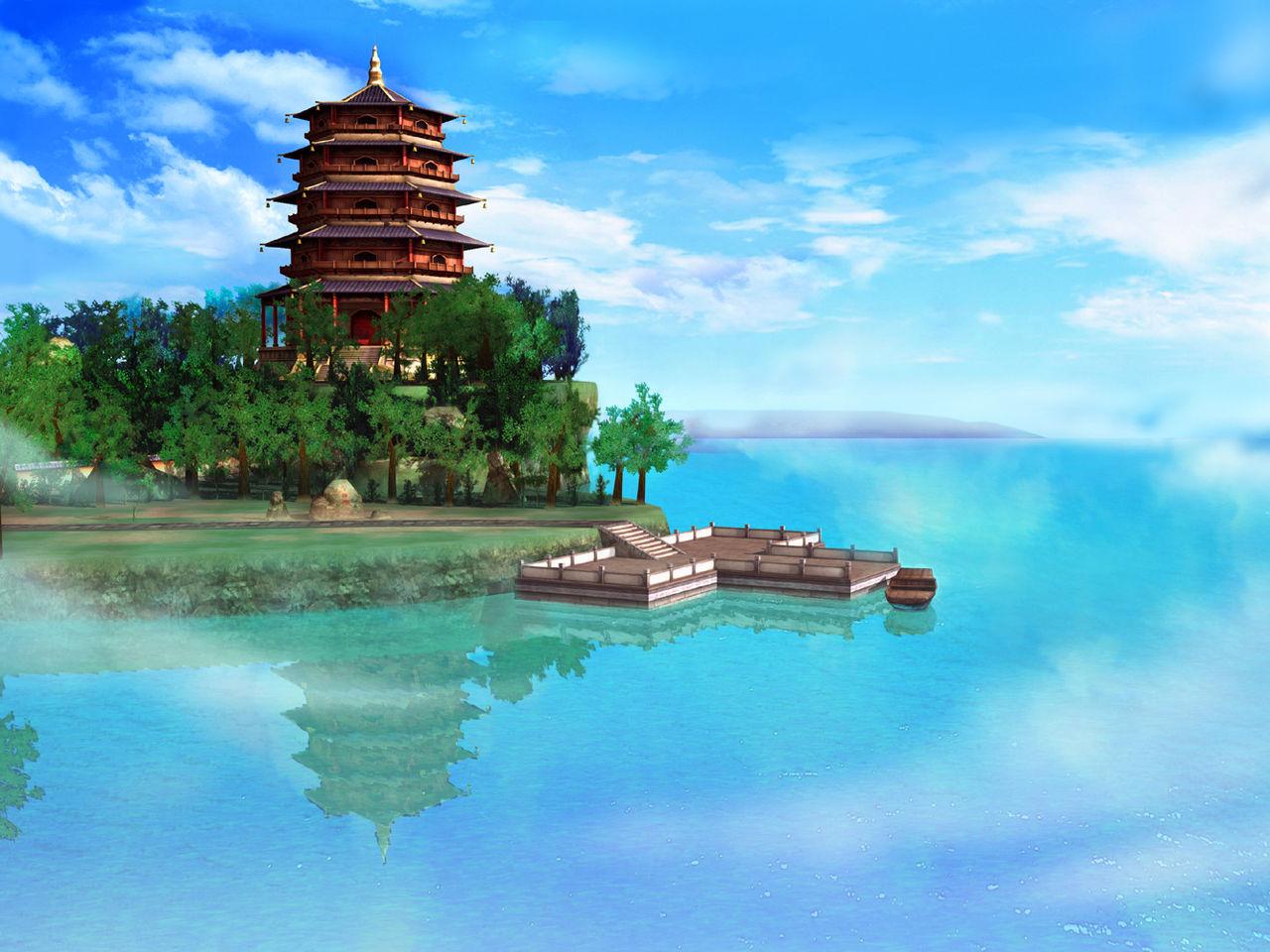 湖心岛 - 星际高球联盟-中国精英人士高尔夫旅游度假实景