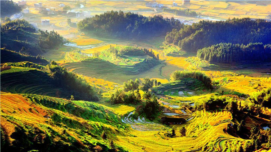 紫鹊界梯田景区 - 星际高球联盟-中国精英人士高尔夫旅游度假实景