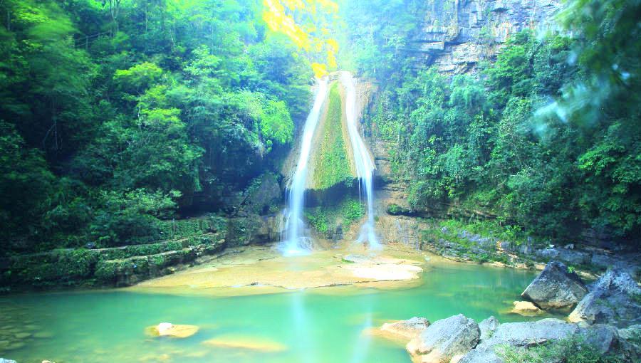 环江牛角寨瀑布群风景区 - 星际高球联盟-中国精英人士高尔夫旅游度假实景