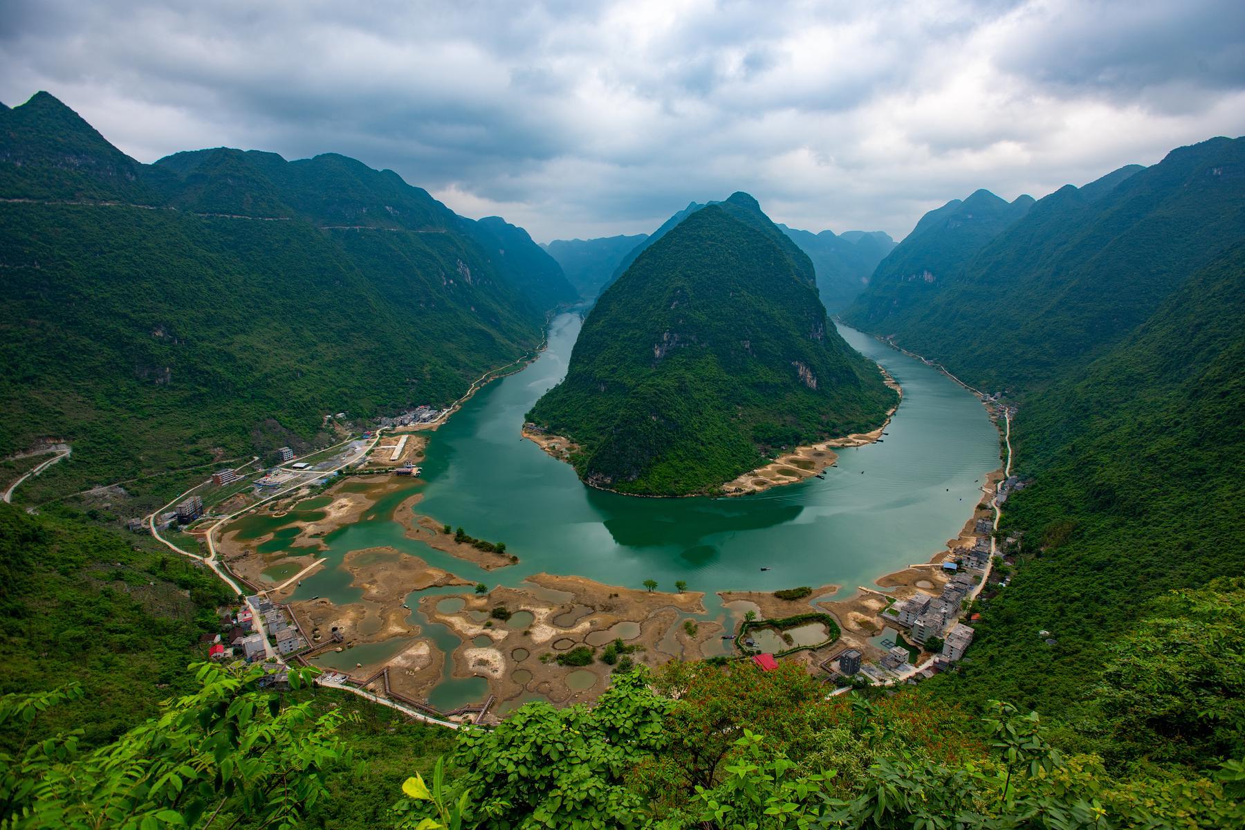 红水河第一湾 - 星际高球联盟-中国精英人士高尔夫旅游度假实景